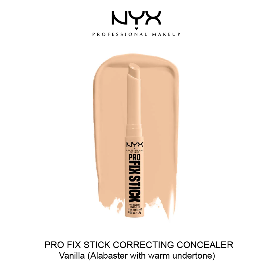 NYX PRO FIX STICK CORRECTING CONCEALER Nov-24-2025-30 PRO FIX STICK CORRECTING CONCEALER- Vanilla - Image 1