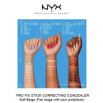 PRO FIX STICK CORRECTING CONCEALER- Soft Beige - Image 3