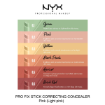 PRO FIX STICK CORRECTING CONCEALER- Pink - Image 6