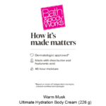 Warm Musk Ultimate Hydration Body Cream - Image 2