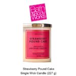 White Barn Strawberry Pound Cake Single Wick Candle - Image 2