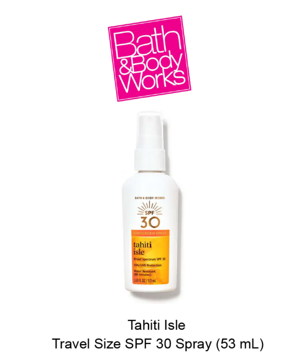 Tahiti Isle SPF 30 Sunscreen Spray