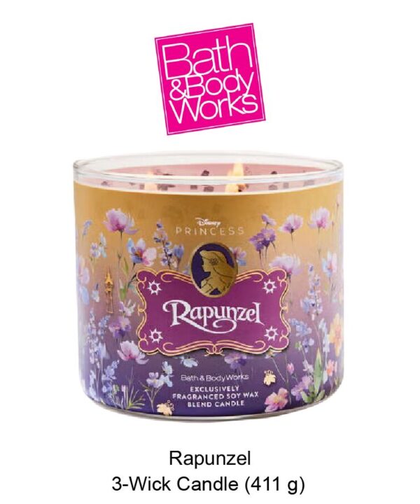 Rapunzel 3-Wick Candle