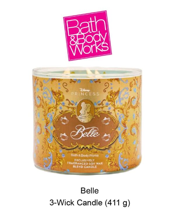 Belle 3-Wick Candle