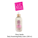 Aromatheraphy Rose Vanilla Moisturizing Body Lotion