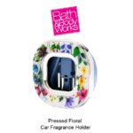 Pressed Floral Car Fragrance Holder