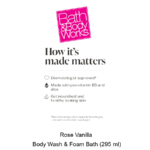 Aromatherapy Rose Vanilla Body Wash & Foam Bath - Image 2