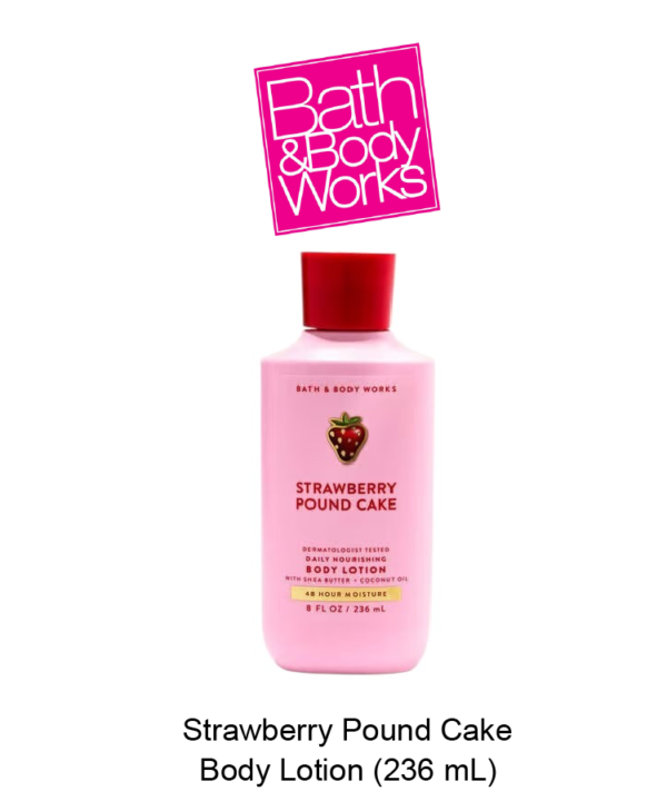 Strawberry Pound Cake Body Lotion