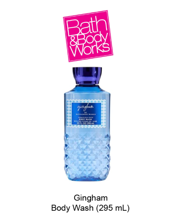 Gingham Shower Gel