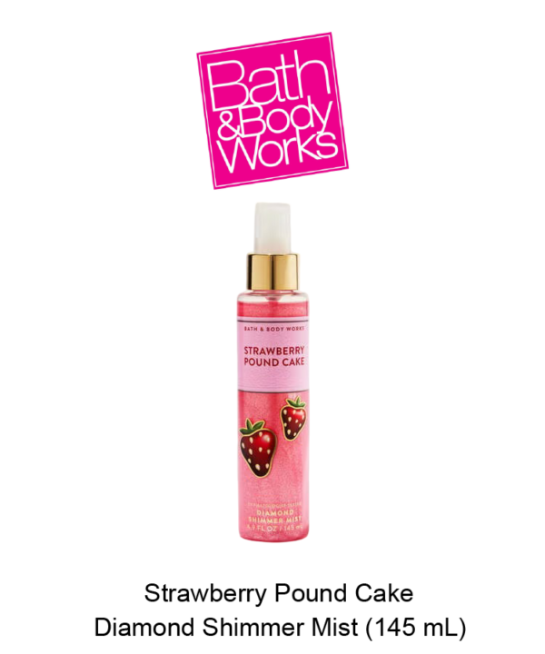Strawberry Pound Cake Diamond Shimmer Mist