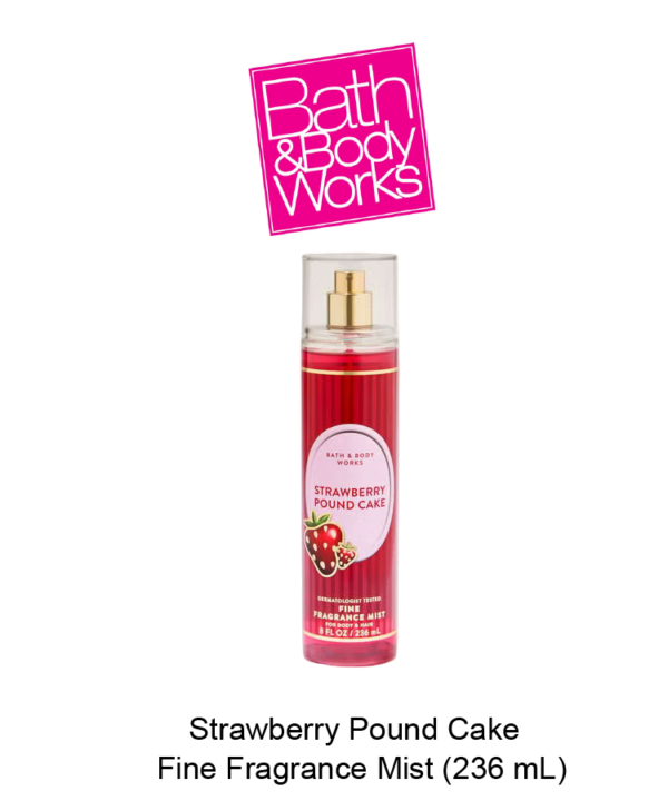 Strawberry Pound Cake Fine Fragrance Mist