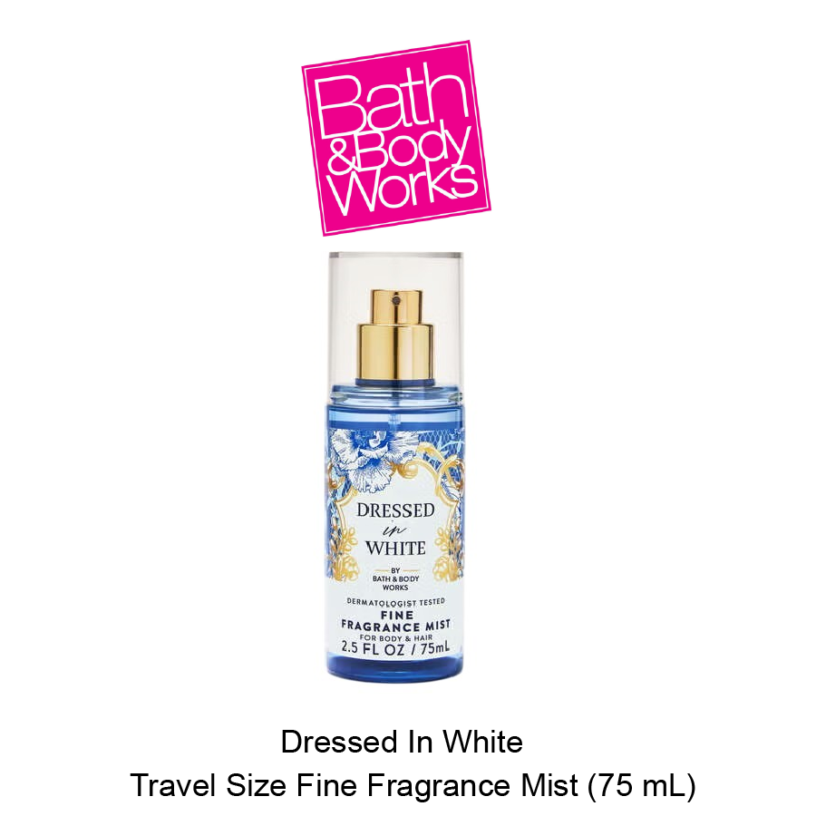 BB Travel Size Fine Fragrance Mist April-05-2026-11 Dressed In White Travel Size Fine Fragrance Mist - Image 1