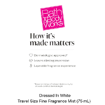 Dressed In White Travel Size Fine Fragrance Mist - Image 2