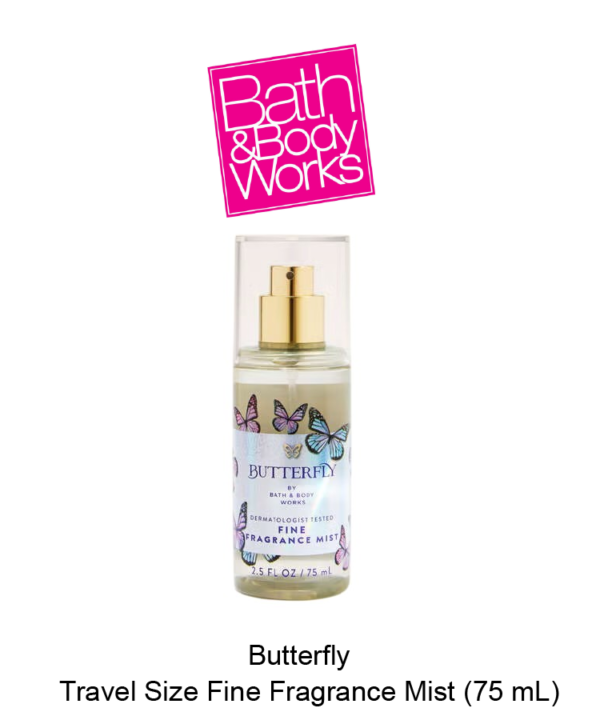 Butterfly Travel Size Fine Fragrance Mist