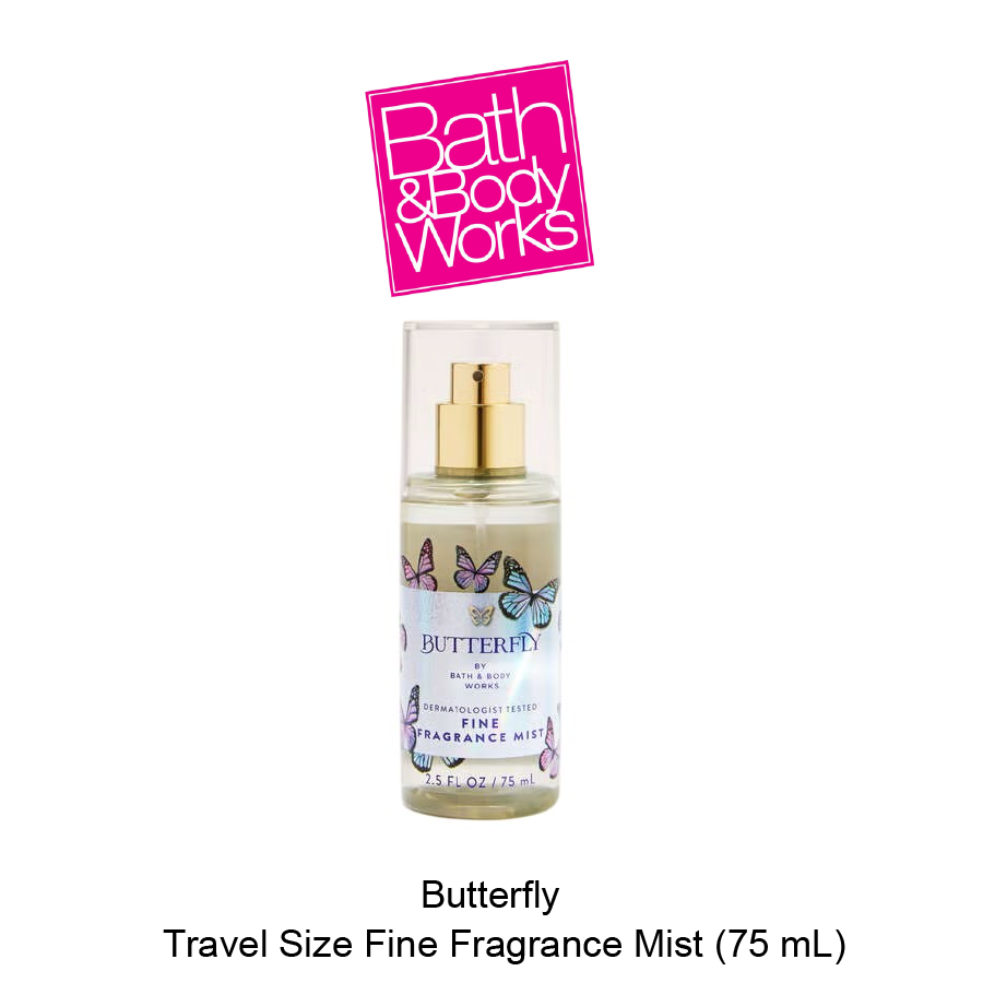 BB Travel Size Fine Fragrance Mist April-05-2026-25 Butterfly Travel Size Fine Fragrance Mist - Image 1