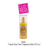 Belle Travel Size Fine Fragrance Mist