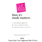 Belle Travel Size Fine Fragrance Mist - Image 2