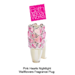 Pink Hearts Nightlight Wallflowers Fragrance Plug
