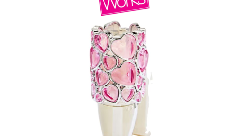 Pink Hearts Nightlight Wallflowers Fragrance Plug