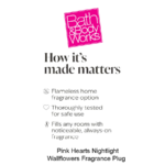 Pink Hearts Nightlight Wallflowers Fragrance Plug - Image 3