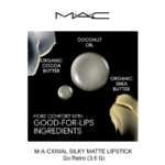 M·A·CXIMAL SILKY MATTE LIPSTICK- GO RETRO - Image 4