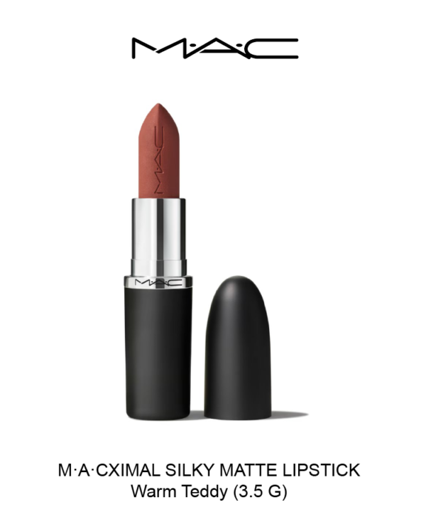M·A·CXIMAL SILKY MATTE LIPSTICK- WARM TEDDY