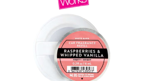 Raspberries & Whipped Vanilla Car Fragrance Refill