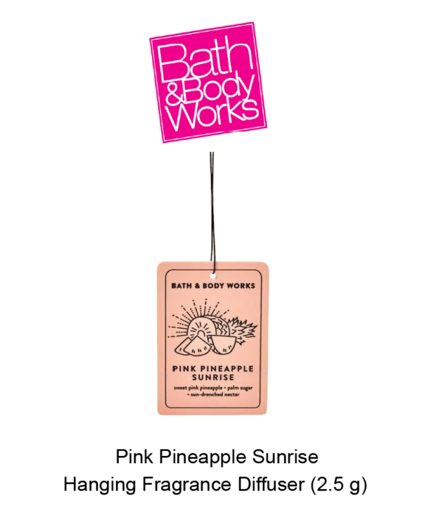 Pink Pineapple Sunrise Hanging Fragrance Diffuser