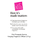 Pink Pineapple Sunrise Hanging Fragrance Diffuser - Image 2