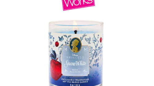 Snow White Single Wick Candle