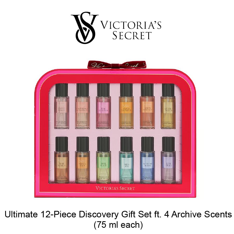 VS Gift Set May-04-2026-01 Body Fragrance Ultimate 12-Piece Discovery Gift Set ft. 4 Archive Scents - Image 1
