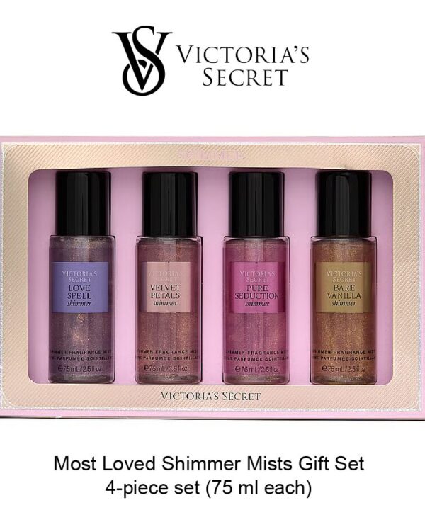 Body Fragrance Most Loved Shimmer Mists Gift Set