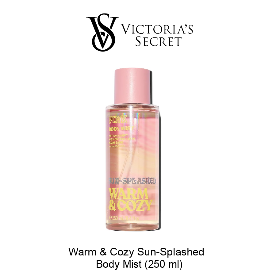 VS Pink Body Mist May-04-2026-15 Body Fragrance Warm & Cozy Sun-Splashed Body Mist - Image 1