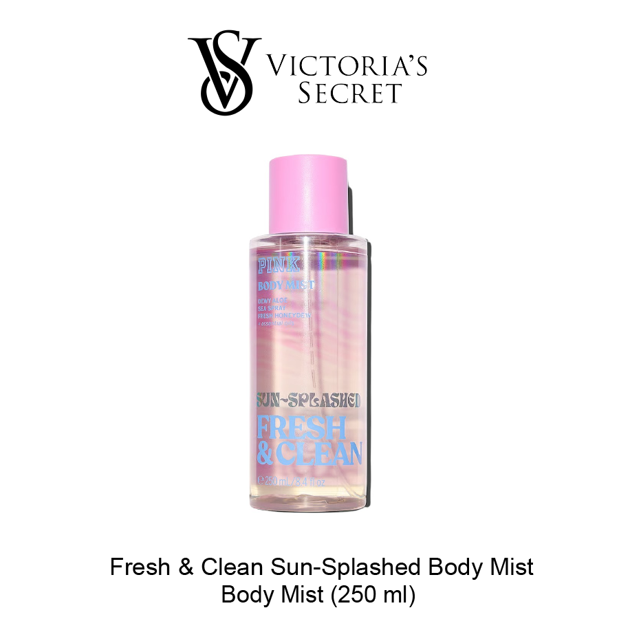 VS Pink Body Mist May-04-2026-16 Body Fragrance Fresh & Clean Sun-Splashed Body Mist - Image 1