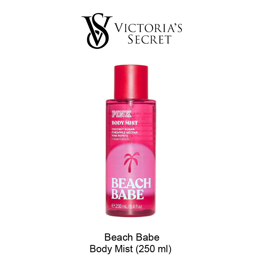 VS Pink Body Mist May-04-2026-21 Body Fragrance Beach Babe Body Mist - Image 1