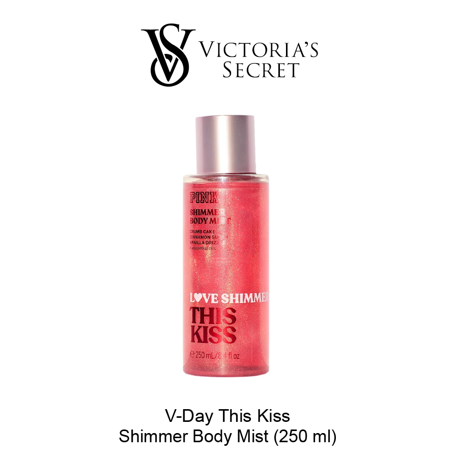 VS Pink Body Mist May-04-2026-29 Body Fragrance V-Day This Kiss Shimmer Body Mist - Image 1