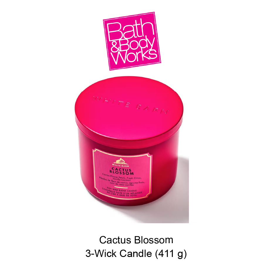 BB 3-Wick Candle June-14-2026-03 White Barn Cactus Blossom 3-Wick Candle - Image 1
