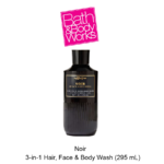 Mens NOIR 3-in-1 Hair, Face & Body Wash