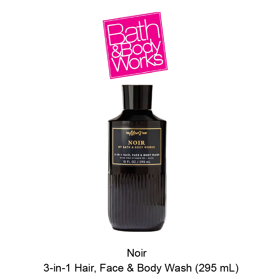 BB Mens 3-in-1 Hair, Face & Body Wash June-14-2026-01 Mens NOIR 3-in-1 Hair, Face & Body Wash - Image 1
