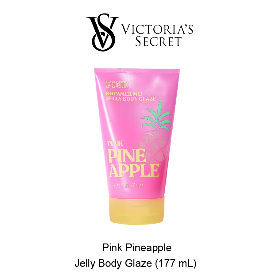 VS Pink Jelly Body Glaze June-14-2026-01 BODY CARE Pink Pineapple Jelly Body Glaze - Image 1