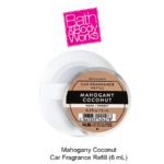 Mahogany Coconut Car Fragrance Refill