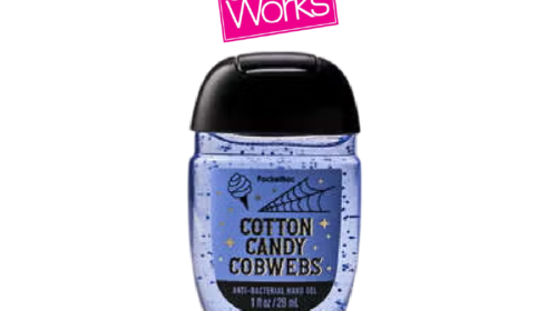 Cotton Candy Cobwebs PocketBac Hand Sanitizer