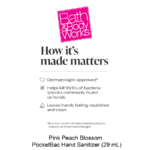 Pink Peach Blossom PocketBac Hand Sanitizer - Image 2