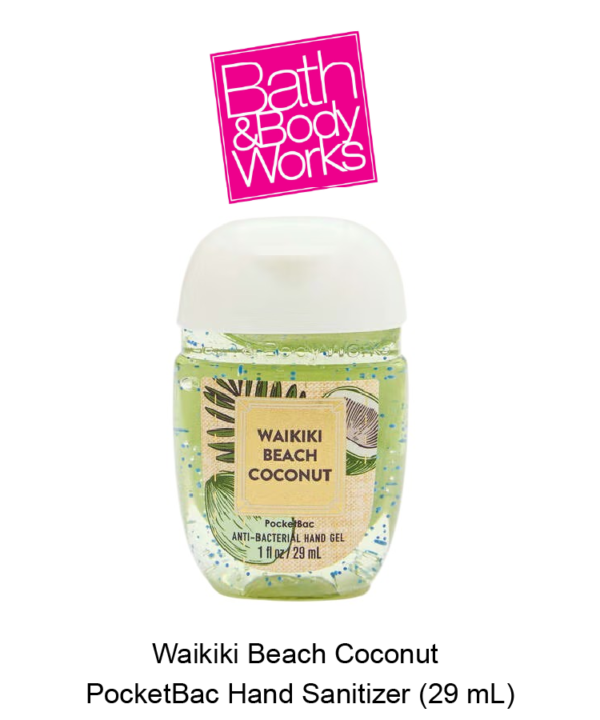 Waikiki Beach Coconut PocketBac Hand Sanitizer