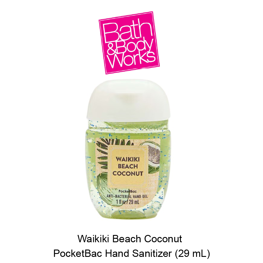 BB PocketBac Hand Sanitizer June-19-2026-01 Waikiki Beach Coconut PocketBac Hand Sanitizer - Image 1