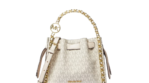Mina Small Signature Logo Chain Crossbody Bag (LT CRM MULTI)