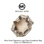 Mina Small Signature Logo Chain Crossbody Bag (LT CRM MULTI) - Image 2
