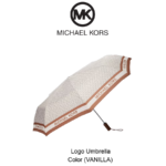 Logo Umbrella (Vanilla) - Michael Kors