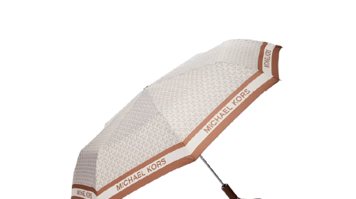 Logo Umbrella (Vanilla) - Michael Kors