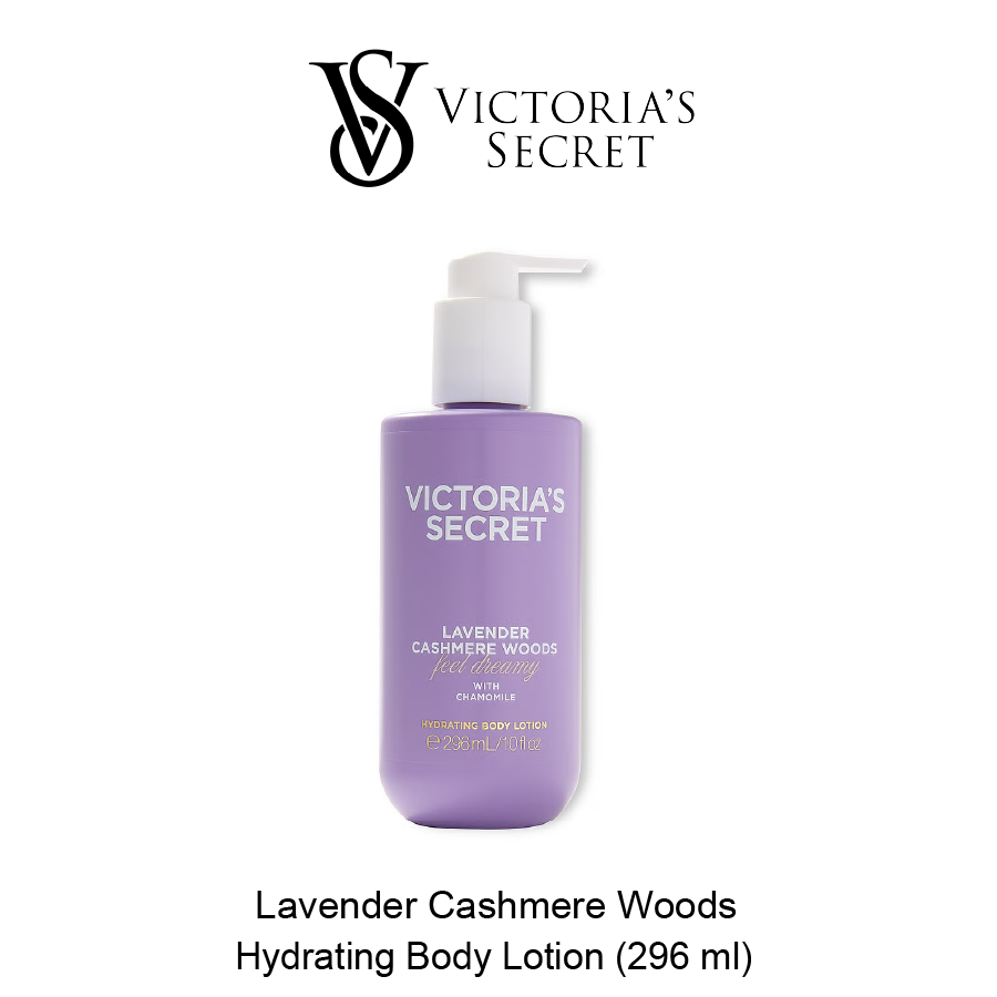 VS Body Lotion (296 ml) July-22-2026-01 BODY CARE Lavender Cashmere Woods Hydrating Body Lotion - Image 1
